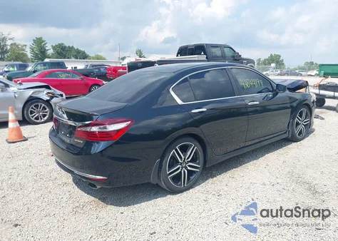 2016 Honda Accord Sport from USA, damaged, VIN 1HGCR2F55GA209063